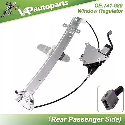 For 1998-2011 Lincoln Town Car Power Window Regulator Rear Right With Motor • $40.29