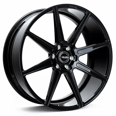 24  Velgen VFT8 Gloss Black 24x10 Forged Wheels Rims Fits Lincoln Navigator • $4500