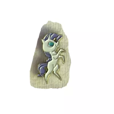 Rarity My Little Pony Stained Glass Enamel Pin • $20