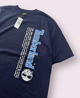 Vintage Deadstock Timberland Spellout Hip Hop Shirt XL Skater • $29.95