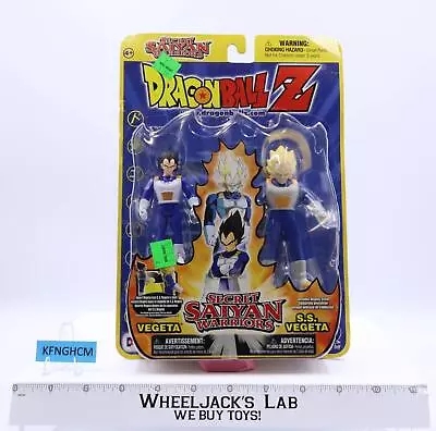 Vegeta S.S. Secret Saiyan Warriors Dragon Ball Z 2001 Irwin Toys MOSC SEALED • $45