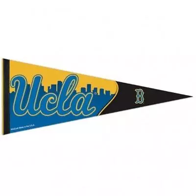 UCLA Bruins 12x30 Premium Wool Pennant [NEW] NCAA Sign Banner Wall Cave • $11.95