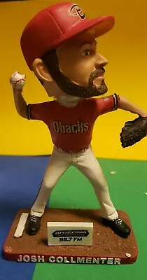 Bobblehead - Josh Collmenter - 55 - Diamondbacks - D-backs - 2015 - 98.7 Fm • $9.98