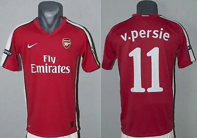 Arsenal Van Persie Jersey 2008/2009 Home Football Soccer Nike Mens Shirt Size S • $63.99
