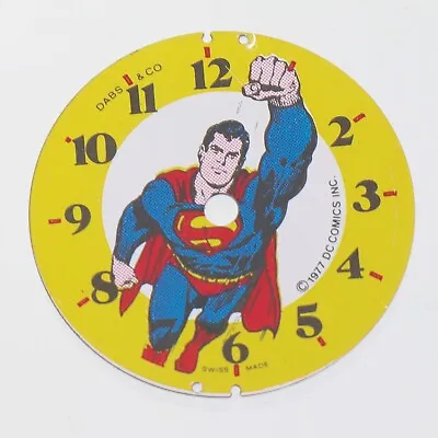 Superman Watch New Old Stock 31mm Dial For 1977 Dabs & Co. Superman Comics Watch • $17.99