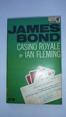 £9.99 • Buy Casino Royale James Bond 007 Ian Fleming  Pan Books 1964