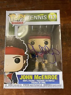 $499 • Buy John McEnroe Signed Funko POP Psa Dna Coa Autographed Tennis
