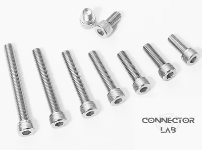 M2 M3 M4 Cap Head Allen Bolts  / Socket Screws 304 Stainless Steel A2 70. DIN912 • £2.29