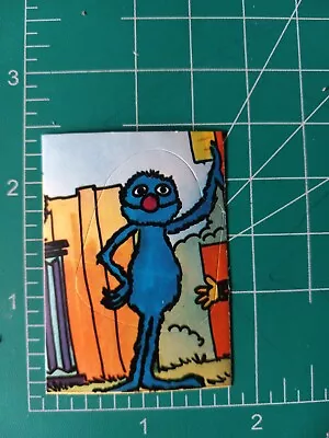 1978 SESAME STREET AMERICANA STICKER CARD GROVER Henson Muppets #239 • $13.73