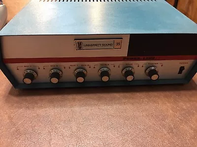 Vintage University Sound UPL-35 Power Line Amplifier Solid State LTV Ling ALTEC • $69