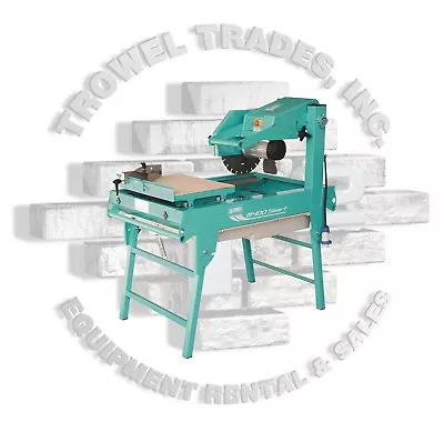 Imer 1188975 Masonry 350 Smart Cut Saw 14  Masonry Saw 2HP 110 Volt 15 AMP • $3279.24