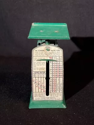 Vintage IDL 4  Green Letter The Economy Postal Scale • $12