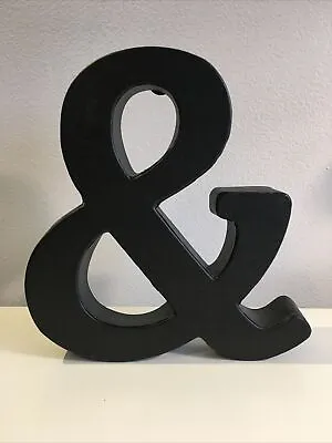 Metal LETTER & Sign Rustic Industrial Black Home Decor • $7