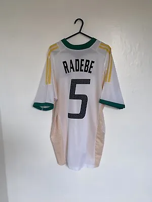 £75 • Buy South Africa Football Shirt Lucas Radebe #5 🇿🇦  Adults Medium/Large