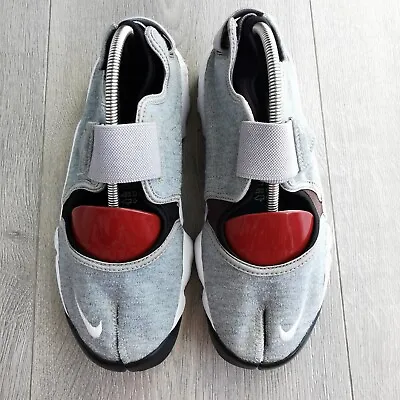 Nike Air Rift MTR Trainers Split Toe - Grey Black - Size UK 6 (EU 40) US 7 • £120