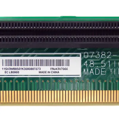 $4 • Buy IBM X-Series X3550 M2 / M3 PCI-E X16 Low Profile Riser Card 43V7066 43W8856