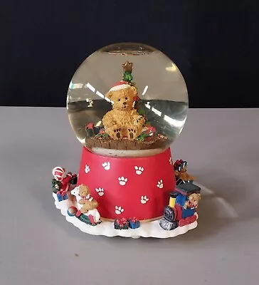 The Bon Ton Vintage Musical Christmas Bear Water Globe • $15