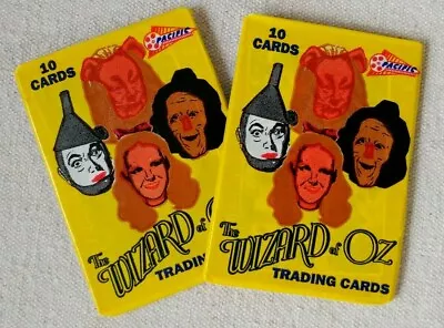 Wizard Of OZ Trading Cards - Two Packs-10 Cards In Each Pack-Packs Are Unopened • $5