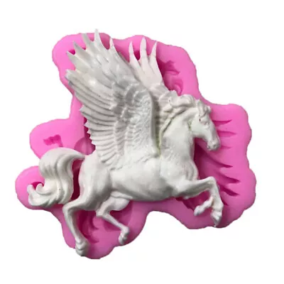 3D Horse Silicone Mold  Cake Decor Fondant Cookies Moulds Baking Tools`uk SN❤ • £6.06