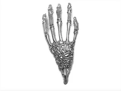 Skeleton Hand Sterling Silver .925 Charm Pendant • $52