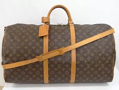 Louis Vuitton Keepall Bandouliere 60 Boston Bag M41412 Monogram 39210016900 2 • £633.16