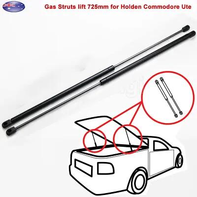 $44.60 • Buy Gas Struts Lift Hard Lid Cover 725mm For Holden Commodore VU VY VZ VE VF UTE