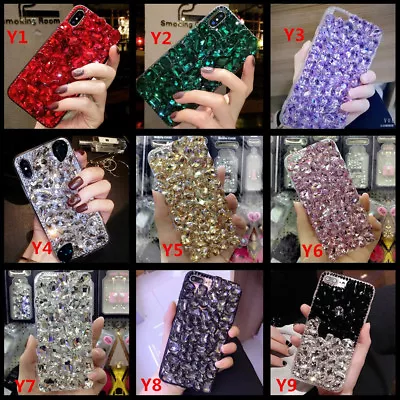 Glitter Rhinestones Jewelled Bling Diamonds Case For Iphone 11 12 13 14 Pro Max • £15.18