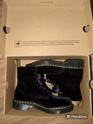 Dr. Martens Women's 1460 Crushed Velvet Boots Size 7  • $89