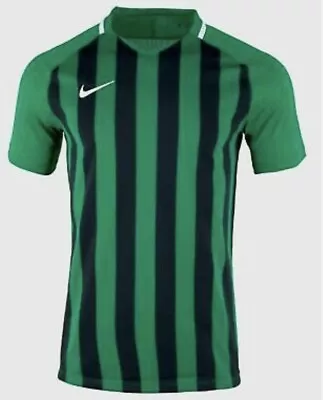 Nike División Lll Jersey Mens T-shirt Soccer Green/black 894081302-size M • $25.99