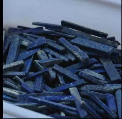 100g AAAA++ Bulk Rough Natural Lapis Lazuli Stones Crystals Wholesale AAA • $10.99