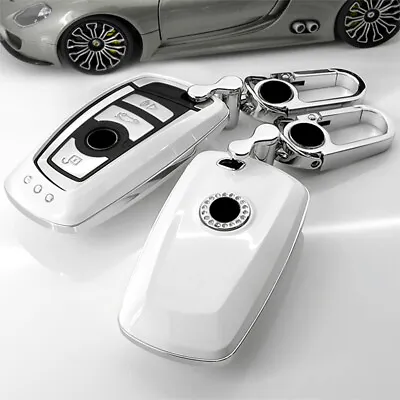 Glossy ABS Car Remote Key Case Cover Bag For BMW 328i 528i 535i 3 4 5 Series • $19.50