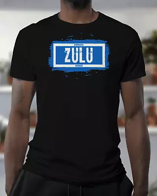 Birmingham City T Shirt - Zulu Warriors - Punk Hooligan Logo - Organic - Unisex • £19.95