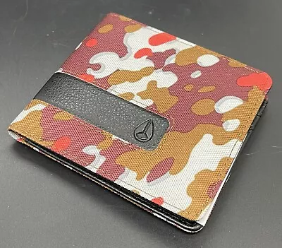 Nixon Showoff Bi-fold Repreve Wallet Matisse Camo Synthetic Leather Brand New • $26