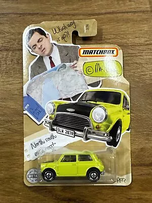 Mr. Bean Mini Cooper Matchbox Diecast Car NEW • $10.99