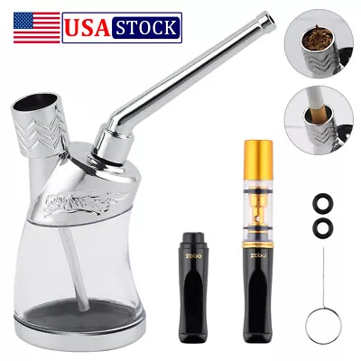 Water Bong Smoke Pipe Smoking Pipes Mini Portable Small Tobacco Hookah Shisha UL • $10.98