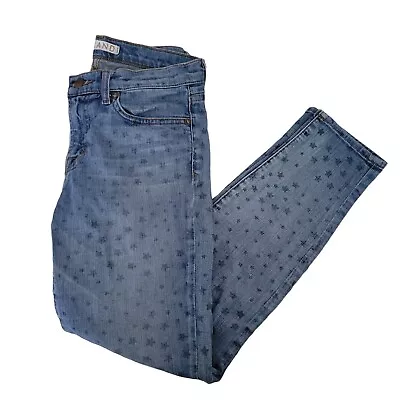 J Brand Vin Star Jeans Womens Size 27 Skinny Mid Rise All Over Stars Denim • $14.37