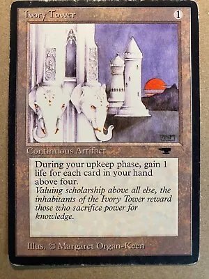 MTG 1x Ivory Tower Antiquities OLD SCHOOL Legacy Magic The Gathering Card X1 HP • $10.50