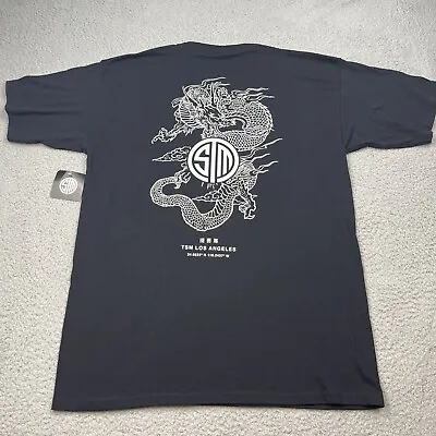 TSM TEAM SOLOMID Shirt Mens Large Black Graphic ESports Made In USA With Tags • $28.99