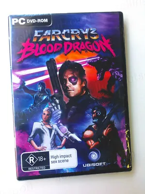 Far Cry 3 Blood Dragon PC *NEW ORIG D1 151g Rated R18+ AU* Windows Game Software • $799.99