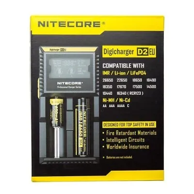 NITEC0RE Intelligent Battery Chargers D2/i2/i4/i8 • £19.99