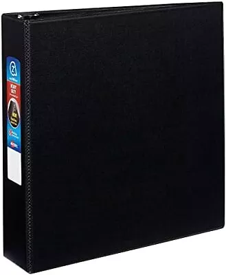 Heavy-Duty Binder With 2-Inch One Touch EZD Ring Black (79982) • $18.99