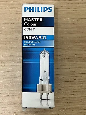 Philips Master 150w/942 CDM-T G12 Metal Halide Lamp Bulb • £10