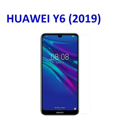 Tempered Glass Screen Protector For Huawei Y6 2019 • £2.39