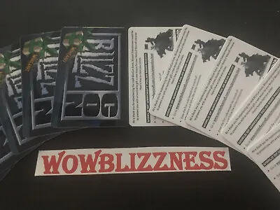 🔥  BLIZZCON 2008 World Of Warcraft POLAR BEAR LOOT CARD Big Blizzard Bear MOUNT • $319