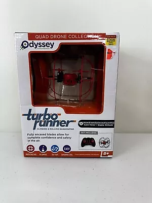 Odyssey Turbo Runner Quad-Copter Radio Control Drone -Red & Black Hovers & Flips • $9.99