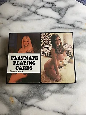 Vintage 1968 Playboy Playmate Bicycle Playing Cards- 2 Full Decks • $45