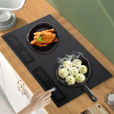 2 Burner Induction Cooker Cooktop Stove 2Kw 24  Double Induction Cooktop Burner • $131.10