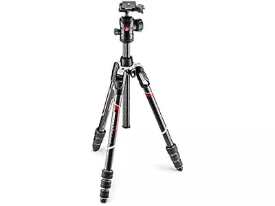 (NEW) Manfrotto Befree Advanced 4-Section Carbon Fiber Tripod Black • $254.95