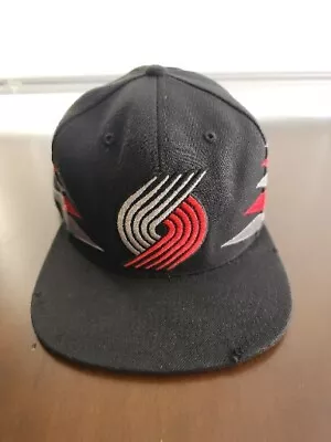 Vintage Mitchell & Ness NBA Old Logo Portland Trail Blazers Snapback Hat Cap • $15.99