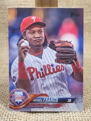 2018 Topps Series 1 Maikel Franco Baseball Card #197 Phillies FREE S&H A5 • $0.99